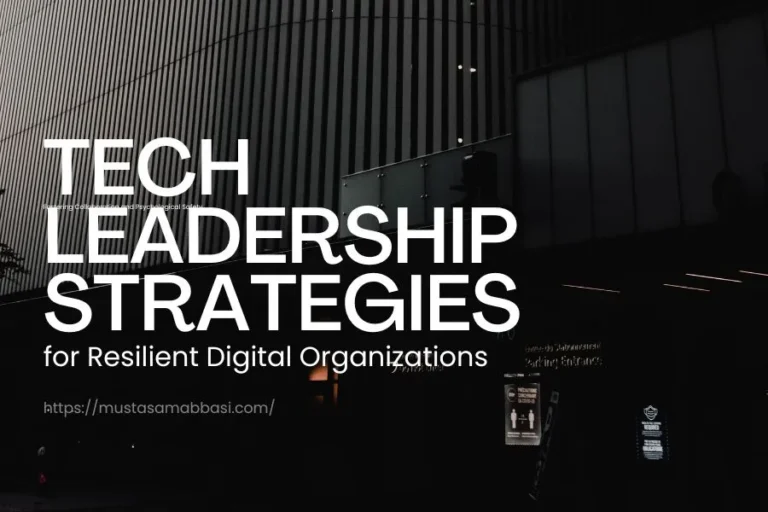 building resilient organizations​