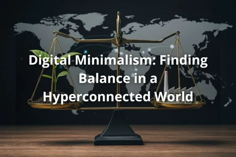 digital minimalism choosing a focused life in a noisy world