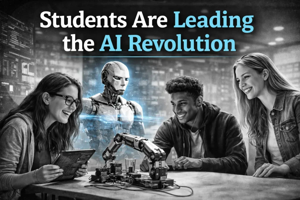 Students advancing AI technology together