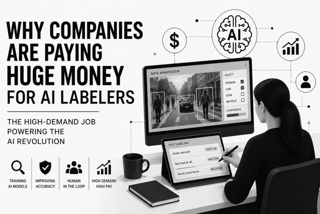 Why companies are paying for AI labelers